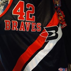 "BRAND" #42  way back throwback Jersy